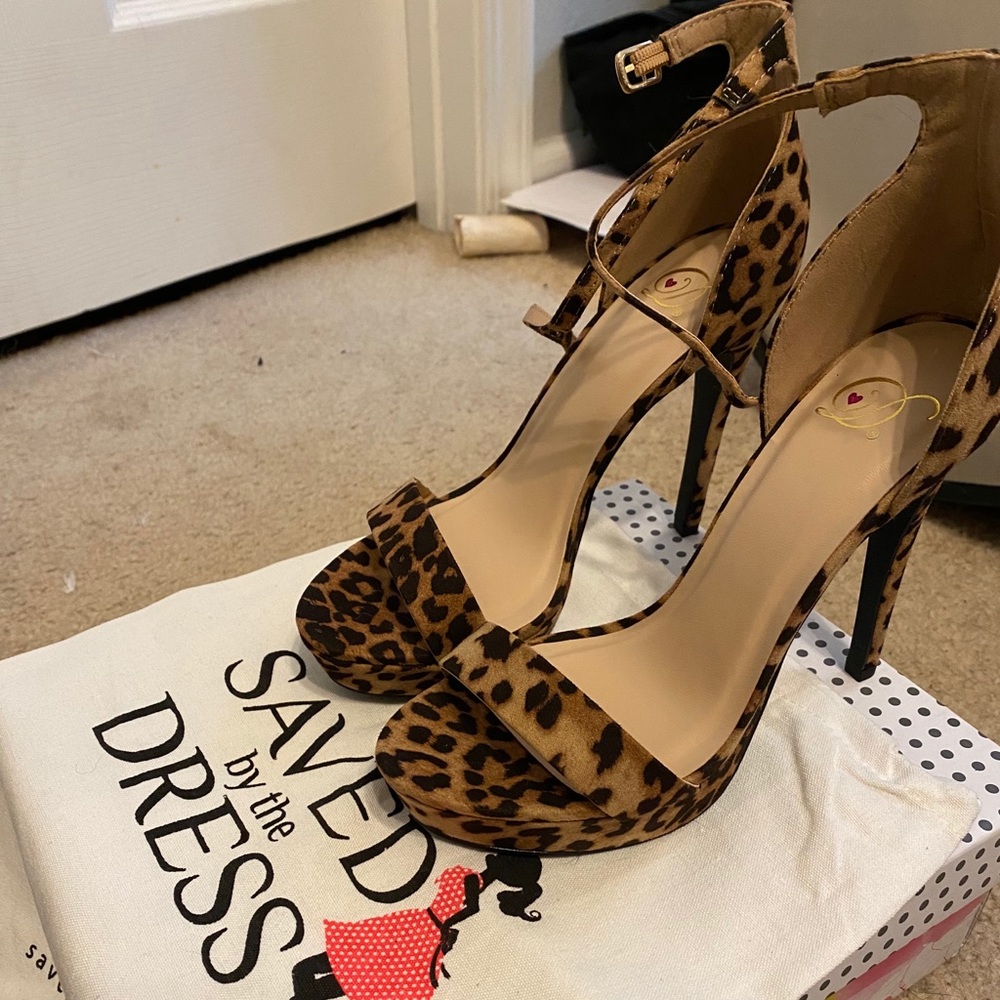Cheetah stilettos